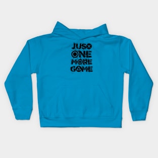 Just One More Game Funny Gaming Console Buttons Gamer Gift Kids Hoodie